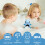 iewrtcin Baby Bath Thermometer, Waterproof Digital 4