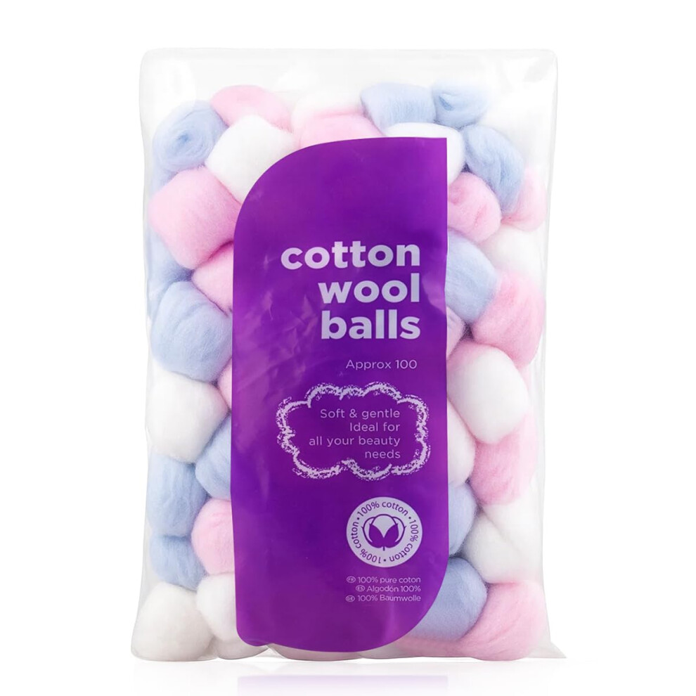 Karrma Ltd. Cotton Wool Colour Balls Pack Of 200