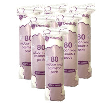 CS Beauty 480 Cotton Wool Round Cosmetic Pads, 100% Cotton - Nails - Makeup Remover - Face - Manicure