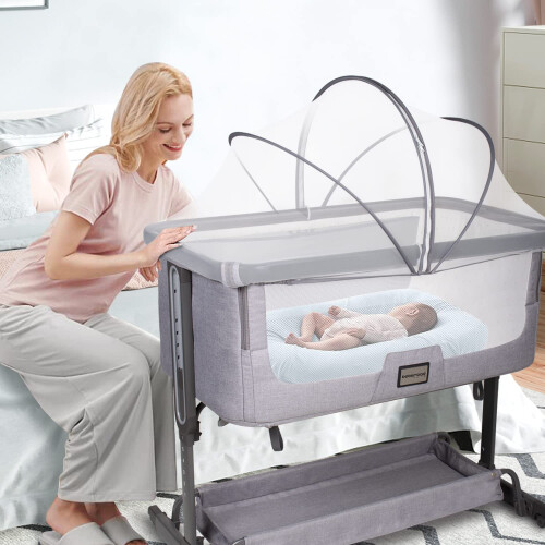 Beberoad Baby Beside Crib Co-Sleeper Mosquito Net 1