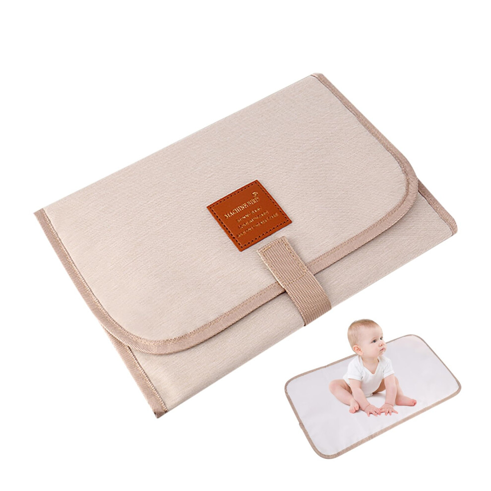 Portable Baby Changing Mat, Foldable Waterproof Tr Munsesi