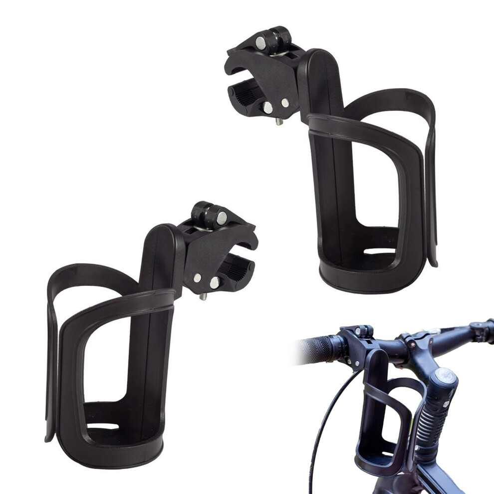Stroller Cup Holder 2-Pack, 360 Rotating Drink Bo Vernerth