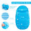Inflatable Baby Bath Tub – Portable & Foldable Tod 4