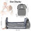 Baby Changing Bag Backpack, Portable Nappy Changin 6