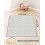 MOXTOYU Splash Mat for Under High Chair 53", Water 2