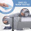 Mobiclinic Kids, Bedside Sleeper, 2 in 1, Moon,Ma 8