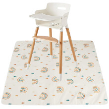 Keyohome High Chair Splash Floor Mat 4343in Water