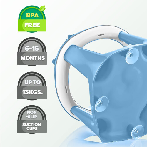 3-in-1 Baby Bath Support Seat: Safe, Convenient, a 1