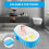 Inflatable Baby Bath Tub – Portable & Foldable Tod 2
