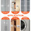 KOVOSCH 3Pcs Fridge Locks,Cupboard Locks,Window Lo 5