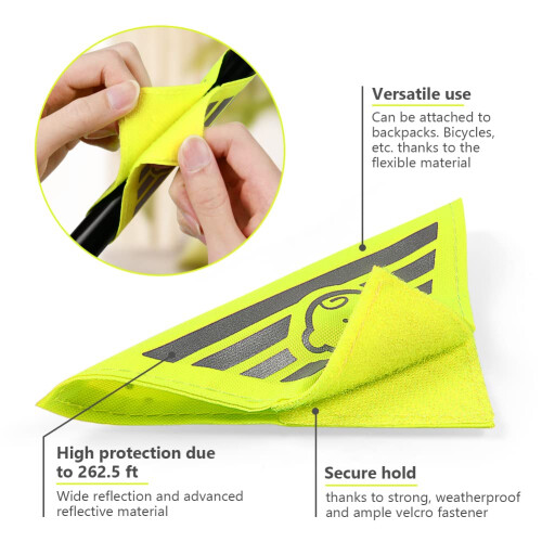 Vicloon Pram Reflectors - 4pc Universal Safety Ref 2