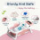 COOSEYA Foldable Baby Bath Tub Essentials for Newb 5
