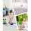 MOXTOYU Splash Mat for Under High Chair 53", Water 7