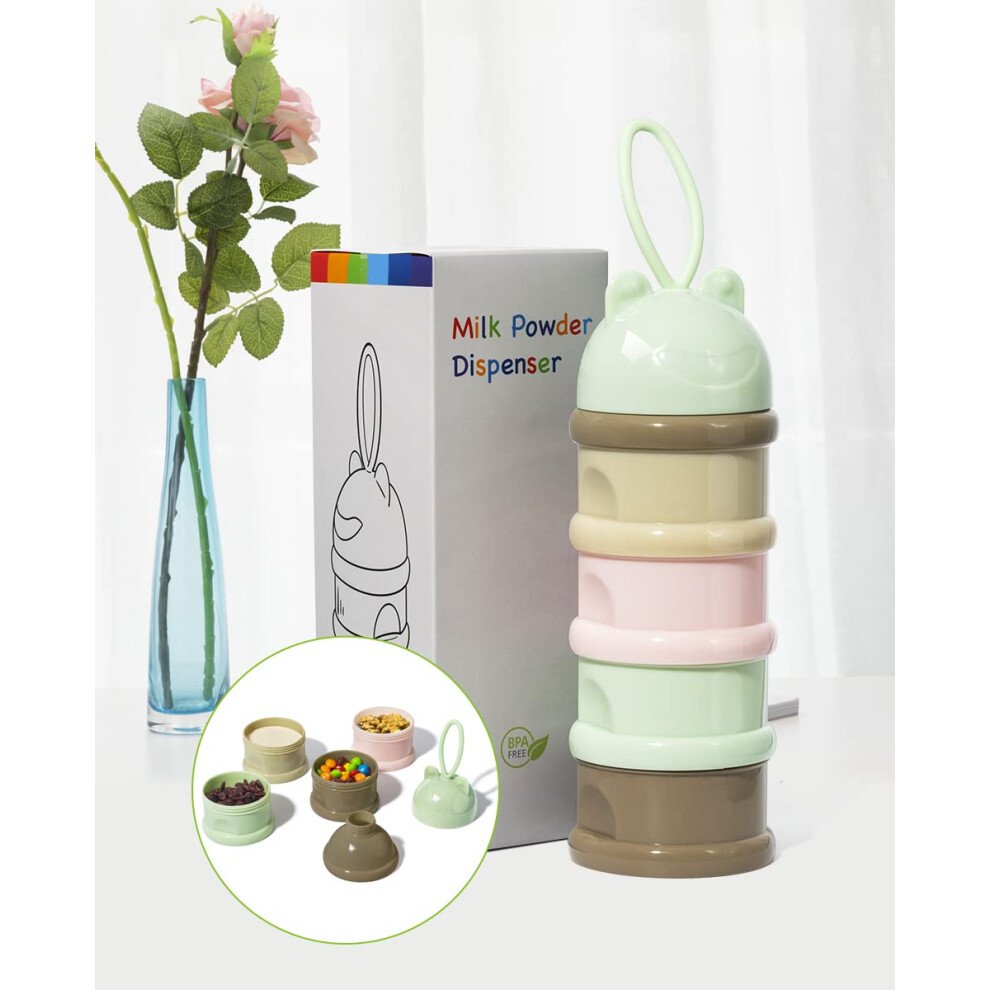 Doli Yearning Infant&Baby Milk Powder Dispenser With 4 Separate