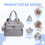 Baby Changing Bag Large Waterproof Nappy Bags for 5