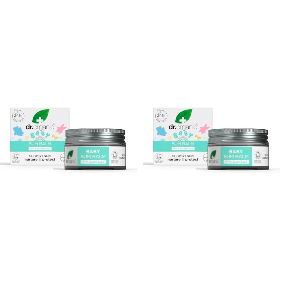 Dr Organic Baby Bum Balm With Calendula, Nappy Ras Dr. Organic