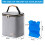 BABEYER Breastmilk Cooler Bag with Ice Pack, Insul 5