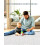 MOXTOYU Splash Mat for Under High Chair 53", Water 6