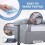 Mobiclinic Kids, Bedside Sleeper, 2 in 1, Moon,Ma 7