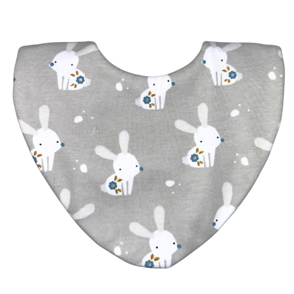 Waterproof Baby Dribble Bib, Bunny Rabb Bibbilyboo