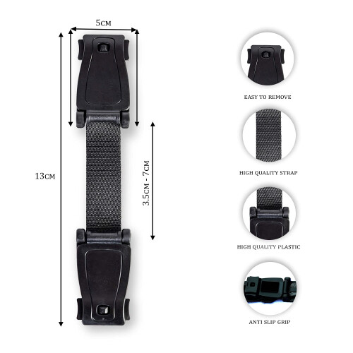 The Original Strap Stop Anti Escape Car Seat Strap 1