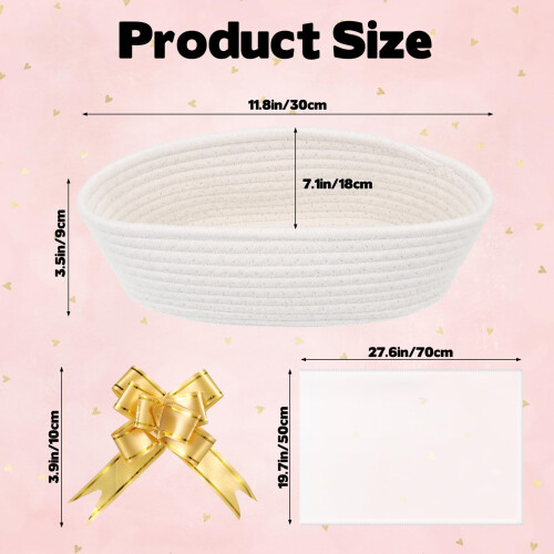 3 Set Gift Hamper Basket Kit, Create Your Own Wove 2