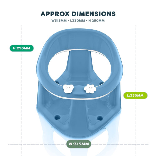 3-in-1 Baby Bath Support Seat: Safe, Convenient, a 2