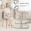 Maxmass 3 In 1 Bedside Crib, Co-Sleeping Baby Cot 4