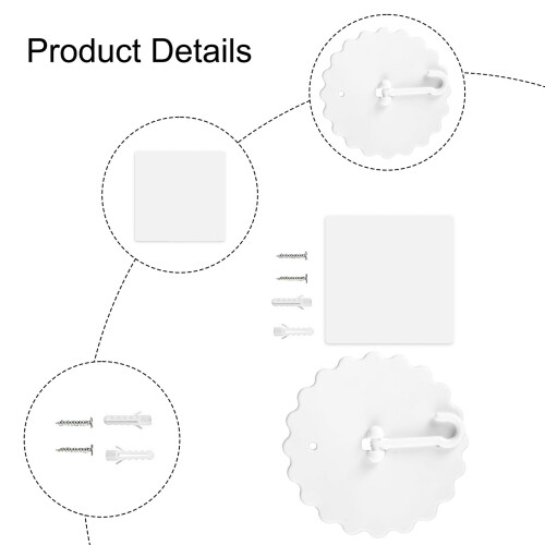 Siliget 2 Set Mosquito Net Hooks, Ceiling Hooks Wi 1