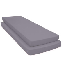 Crazypriceuk Pack of 2 Cot Bed Fitted Sheets 70 x