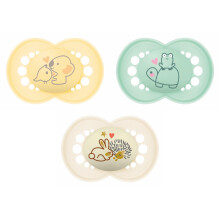MAM Original Day & Night Pacifier Set with Skinsof