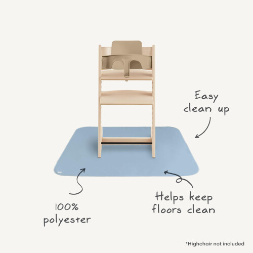 Mushie Splat Mat for Under Highchair | Waterproof 1