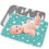 SACONELL 2 Pack Baby Waterproof Changing Mat,19.6' 1