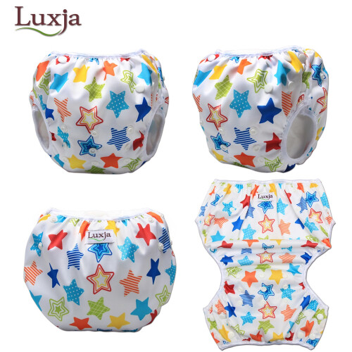 Luxja Swimming Nappy Reusable (Pack of 2), Adjusta 2