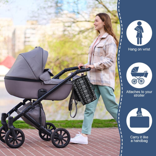 HOTUT Portable Nappy Changing Mat,Travel Changing 2