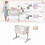 Maxmass 3 In 1 Bedside Crib, Co-Sleeping Baby Cot 3