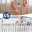 Sour Lemon Breathable Mesh Liner For Cot Beds 2 PC 6