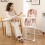 Gymax GYMAX High Chairs for Babies and Toddlers, Compact 8