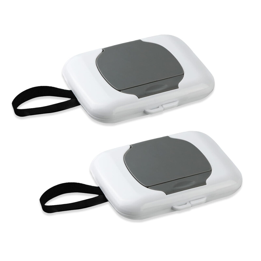 2-Pack Wet Wipes Dispenser Box Reusable Baby Wipes Gmhlles