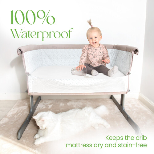 Next to Me Crib Mattress Protector 51x85cm – Water 2
