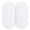 SNUGGLEA 2x 100% Waterproof Moses Basket Mattress 1