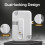 Aihoom 2Pcs Window Locks, Window Locks Child Safet 5