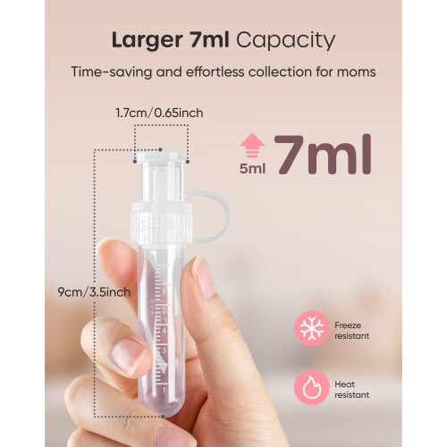 Nuliie Colostrum Collector Kit 7ml/6pcs, Leakproof 1