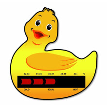 Baby Bath Thermometer, Water Temperature Gauge Bath Duck with New Liquid Crystal Display LCD Technology