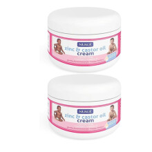 2Pack Zinc and Castor Oil Nappy Cream 400ml for Na