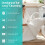 Sasma Home - Waterproof Crib Mattress Protector - 6