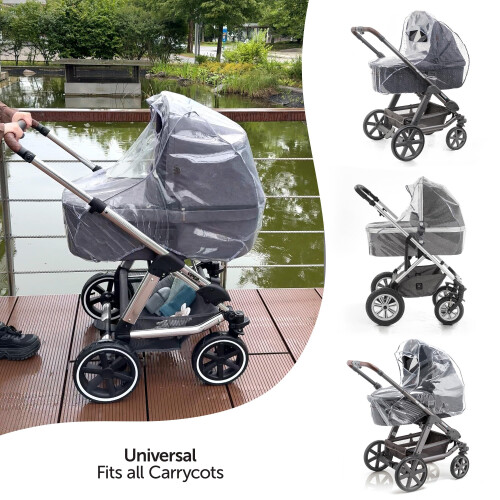 Zamboo Universal Rain Cover for Pram - Waterproof 1
