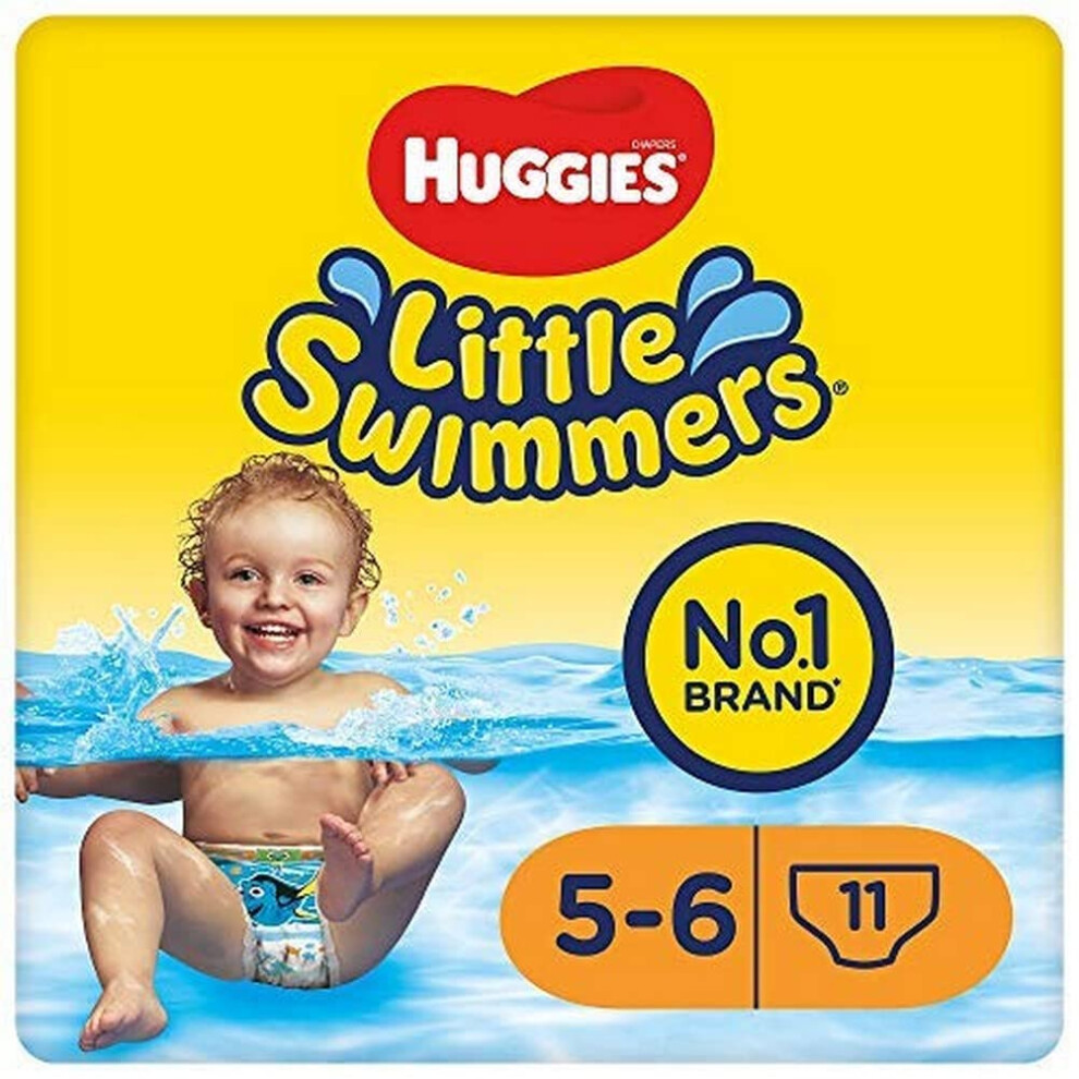 Huggies Little Swimmers, Swim Nappies, Size 5-6