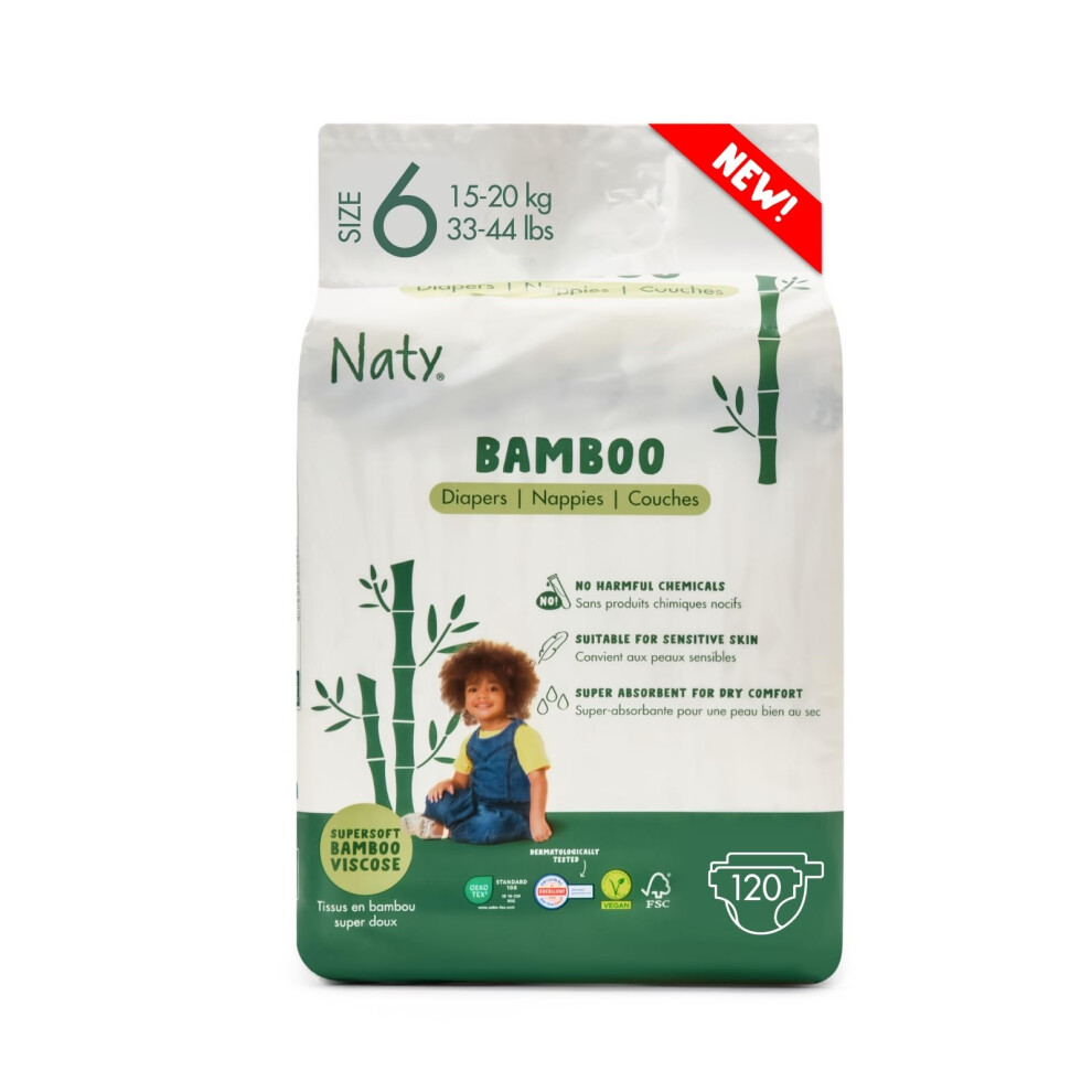 Bamboo Viscose Baby Nappies – Silky Soft, Pla Naty