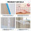 Digead Mosquito Net, 120x200cm Bed Canopy, Portabl 4